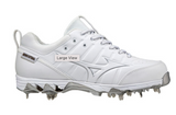 MIZUNO 9-SPIKE SWIFT 7  WHITE/WHITE ( WOMENS)