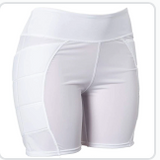 Marucci Women's Padded Fastpitch Softball Sliders. WHITE